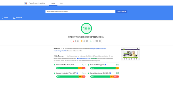 Suchmaschinenoptimierung