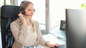 Telefonische Kundenbetreuung für E-Commerce-Unternehmen