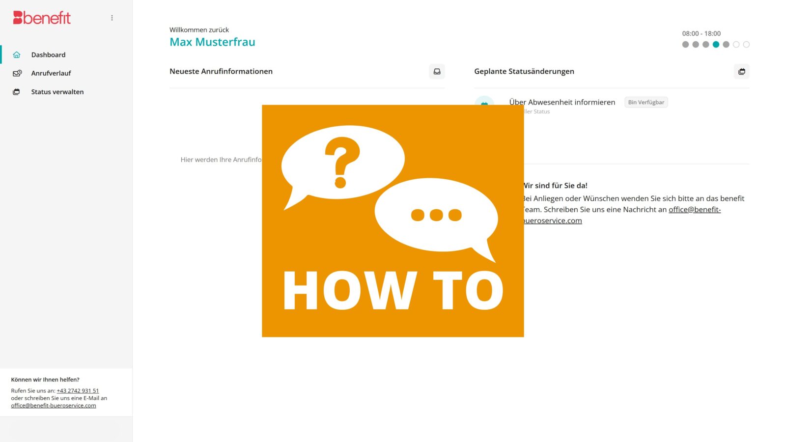 benefit Kundenbereich beitreten